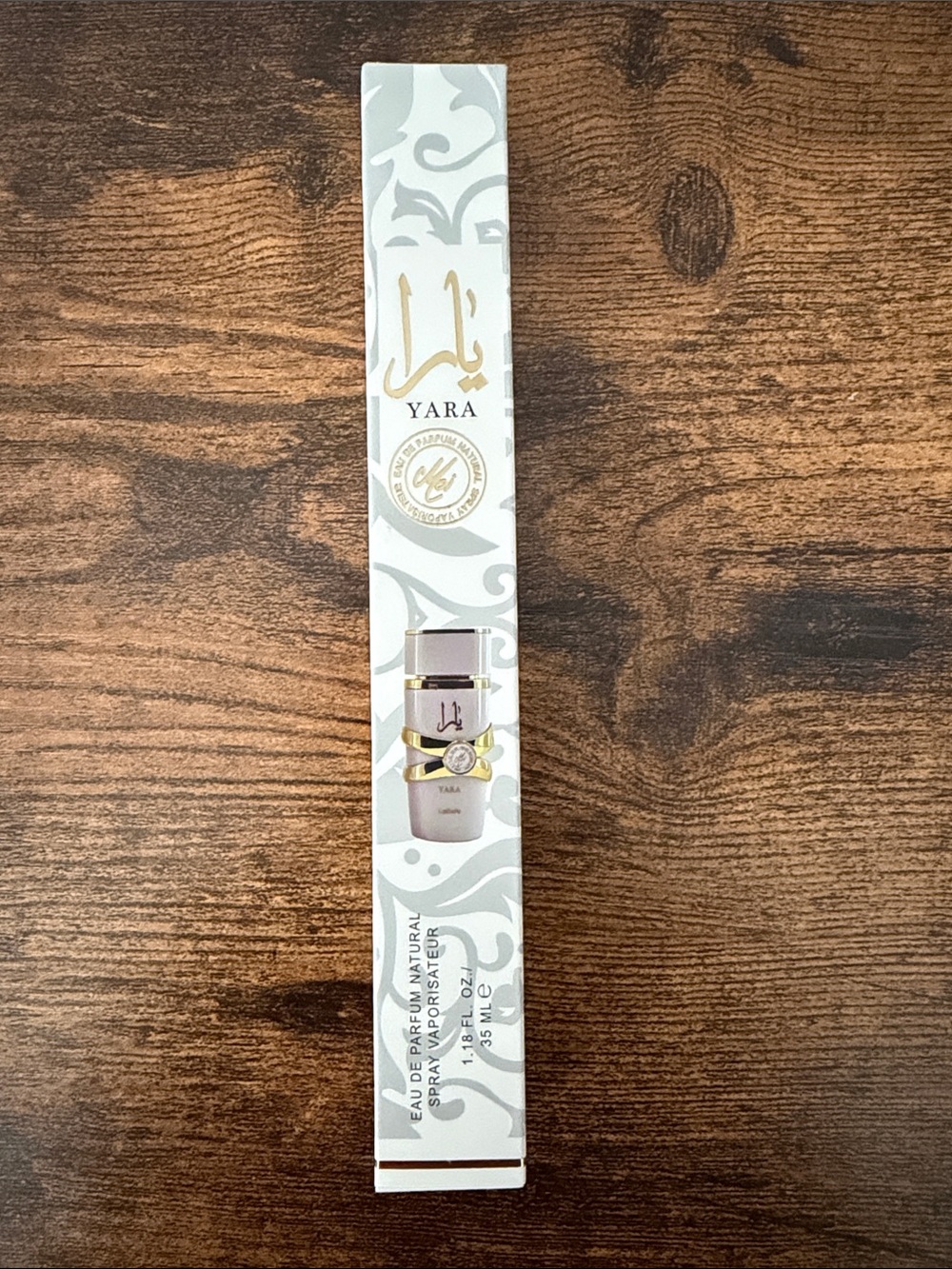 Yara Women's Perfume Spray — White & Gold